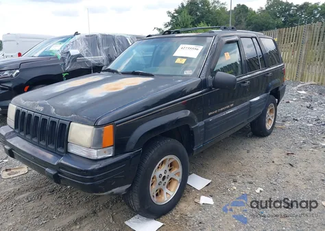 1996 Jeep Grand Cherokee Limited from USA, damaged, VIN 1J4GZ78Y7TC365408